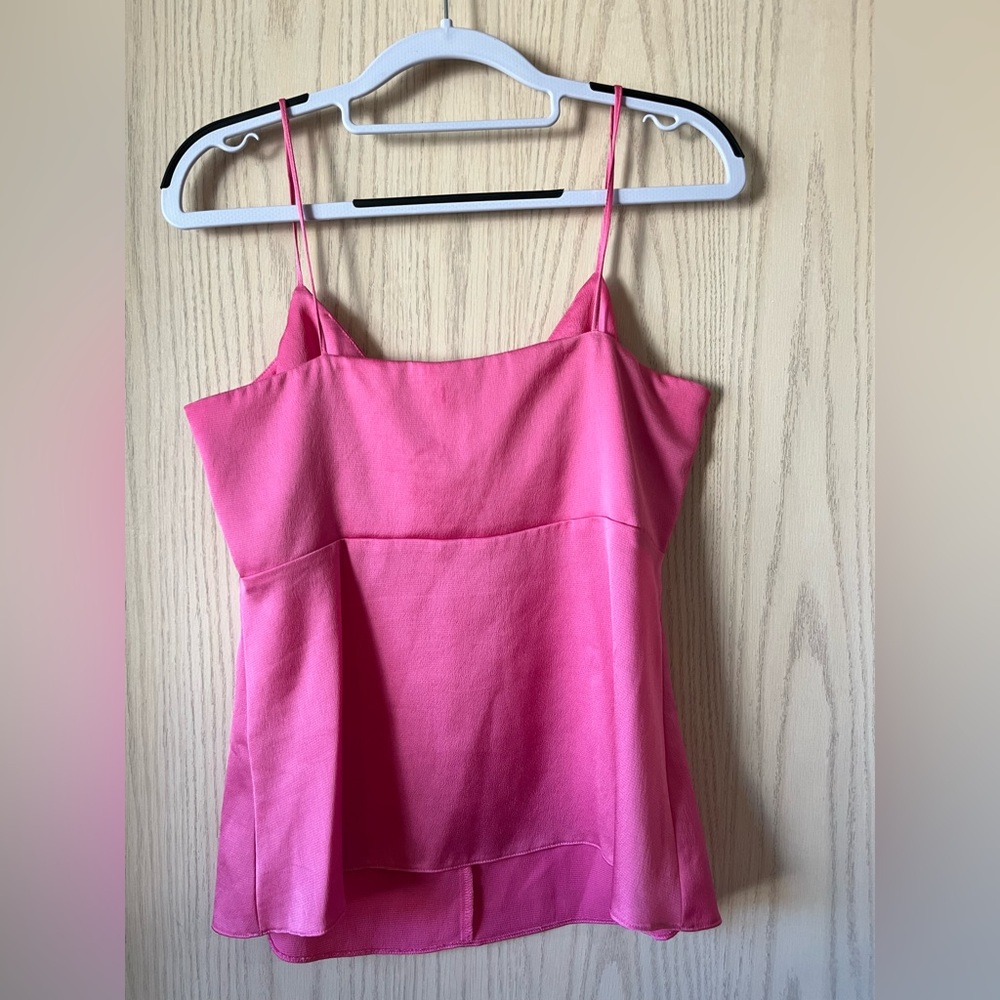 Elegant Pink Satin Cami Top River Island - Picture 5 of 5